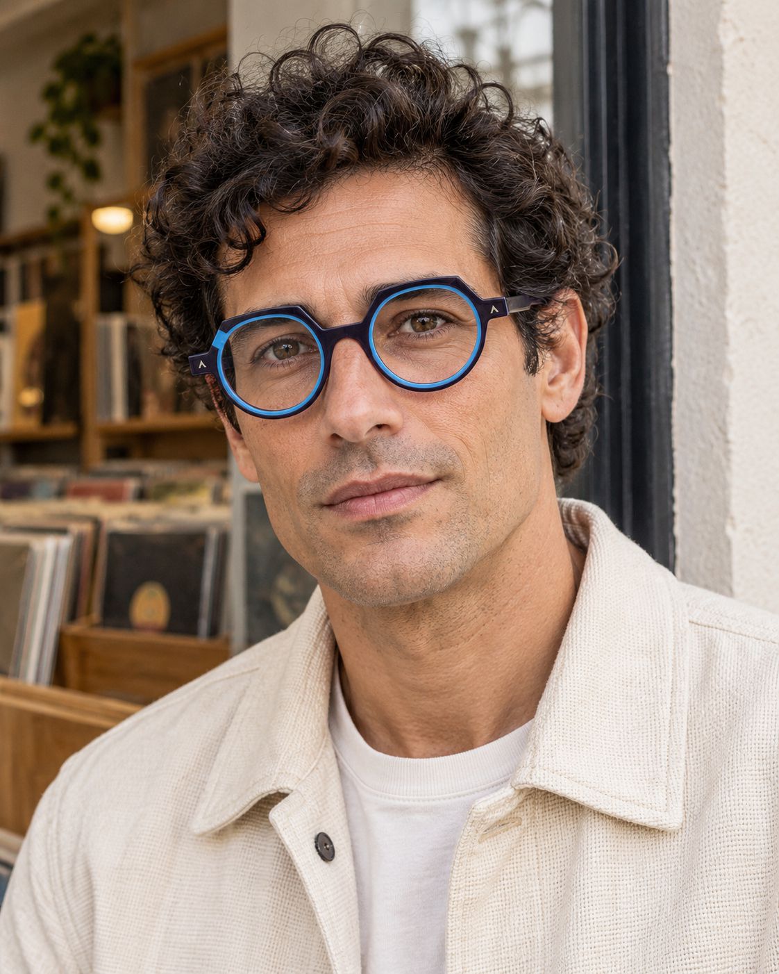 Portrait d’un homme portant la monture ALAMA U43